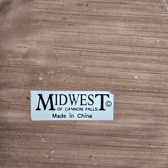 NWT RARE Pam Schifferl Santa Ornament w/Base Midwest Cannon Falls Winter White - Picture 10 of 11